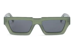 تسوق نظارات شمسية مانشستير بإطار مستطيل للجنسين أوف وايت بلون أخضر أونلاين.