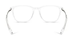 Shop GIORGIO ARMANI Square Eyeglasses in Crystal online.