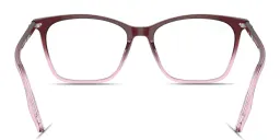 Shop Ray-Ban Optics Cat-Eye Eyeglasses in Red Gradient Pink online.