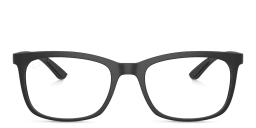 Shop Ray-Ban Unisex Pillow Eyeglasses in Sand Black online.