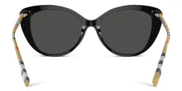 Shop BURBERRY Cat-Eye Sunglasses in Black online.