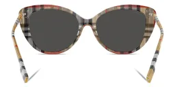 Shop BURBERRY Vintage Check Cat-Eye Sunglasses in Vintage Check online.