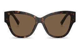 Shop Dolce & Gabbana Butterfly Sunglasses in Havana online.