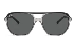Shop Ray-Ban Bill One Unisex Irregular Sunglasses in Grey online.