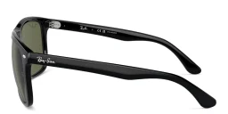 Shop Ray-Ban Boyfriend Two Unisex Square Sunglasses in Black online.