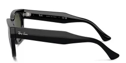 Shop Ray-Ban Mega Hawkeye Unisex Square Sunglasses in Black online.