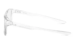 Shop Oakley Wide Rectangle Eyeglasses in Polished Clear online.