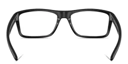 Shop Oakley Rafter Rectangle Eyeglasses in Matte Black online.