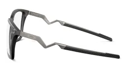 Shop Oakley Square Eyeglasses in Satin Black online.