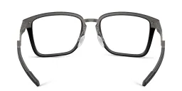 Shop Oakley Square Eyeglasses in Satin Black online.