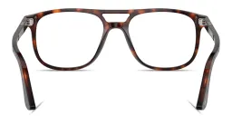 Shop PERSOL Greta Unisex Aviator Eyeglasses in Havana online.