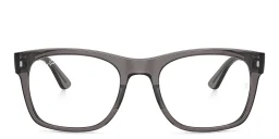 Shop Ray-Ban Unisex Square Eyeglasses in Opal Dark Grey online.
