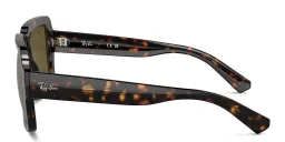 Shop Ray-Ban Magellan Unisex Square Sunglasses in Havana online.