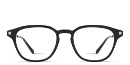 Shop MYKITA Pana Unisex Square Eyeglasses in Black online.
