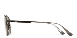 Shop Maui Jim Kahana Unisex Square Sunglasses in Silver online.