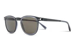 Shop MYKITA Cantara Square Sunglasses in Blue online.