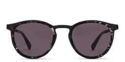 Shop MYKITA Siwa Unisex Round Sunglasses in Black online.