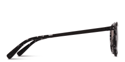 Shop MYKITA Siwa Unisex Round Sunglasses in Black online.