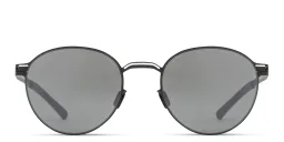 Shop MYKITA Carlo Unisex Round Sunglasses in Matte Balck online.