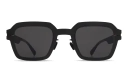 Shop MYKITA Mott Unisex Square Sunglasses in Black online.