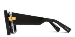 Shop BALMAIN B-Grand Unisex Oversized Square Sunglasses in Black online.