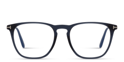 تسوق نظارات طبية دائرية بشعار العلامة توم فورد بلون أزرق لامع أونلاين.