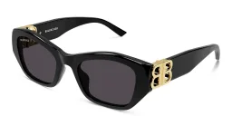 Shop BALENCIAGA Everyday Cat-Eye Sunglasses in Black online.