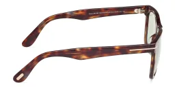 Shop TOM FORD Kevyn Square Sunglasses in Colored Havana online.