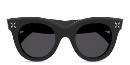 تسوق نظارات شمسية كات آي مزيّنة ببتلات الأزهار علايا بلون أسود أونلاين.