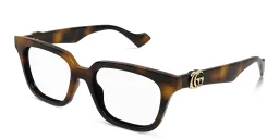 Shop GUCCI GG Generation Light Cat-Eye Eyeglasses in Havana online.