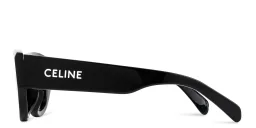 Shop CELINE Monochroms Cat Eye Sunglasses in Black online.