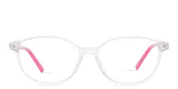 Shop EYE'M Kids Oval Eyeglasses in Clear online.