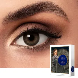 Shop LEILA & LEILA Monthly Color Contact Lenses - Safana Lush Grey online.