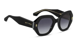 Shop ETRO Etromania Oversized Butterfly Sunglasses in Black online.