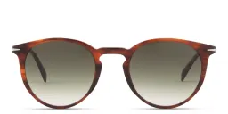 Shop DAVID BECKHAM Timeless Icons Panthos Sunglasses in Brown online.