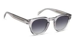 Shop DAVID BECKHAM Style Pioneer Panthos Sunglasses in Grey online.