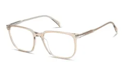 تسوق Timeless Icons Rectangle Eyeglasses ديفيد بيكهام بلون Beige Crystal أونلاين.