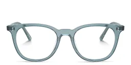 Shop OLIVER PEOPLES Josianne Unisex Pillow Eyeglasses in Washed Teal online.