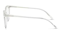 Shop OLIVER PEOPLES Josianne Unisex Pillow Eyeglasses in Buff/Crystal Gradient online.