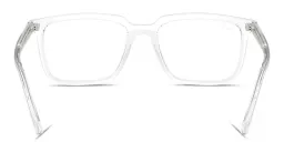 Shop Ray-Ban Alain Optics Unisex Rectangle Eyeglasses in Transparent online.