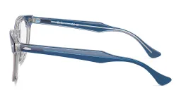 Shop Ray-Ban Junior Optics Kids Square Eyeglasses in Blue online.