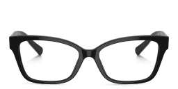 Shop TIFFANY T True Butterfly Eyeglasses in Black online.