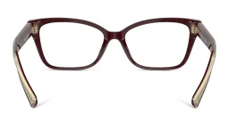 Shop TIFFANY T True Butterfly Eyeglasses in Red online.