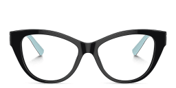 Shop TIFFANY Return To Tiffany Cat-Eye Eyeglasses in Black online.