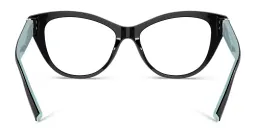 Shop TIFFANY Return To Tiffany Cat-Eye Eyeglasses in Black online.