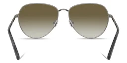 Shop BRUNELLO CUCINELLI Timeless Reflections Aviator Sunglasses in Grey online.