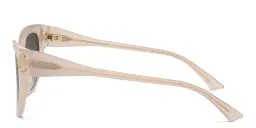 Shop JIMMY CHOO JC Motif Cat-Eye Sunglasses in Pink online.