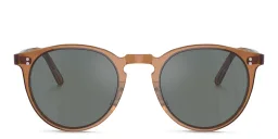 Shop OLIVER PEOPLES O'Malley Sun Panthos Sunglasses in Carob online.
