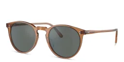 Shop OLIVER PEOPLES O'Malley Sun Panthos Sunglasses in Carob online.