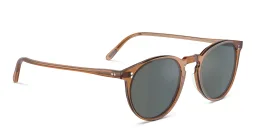 Shop OLIVER PEOPLES O'Malley Sun Panthos Sunglasses in Carob online.